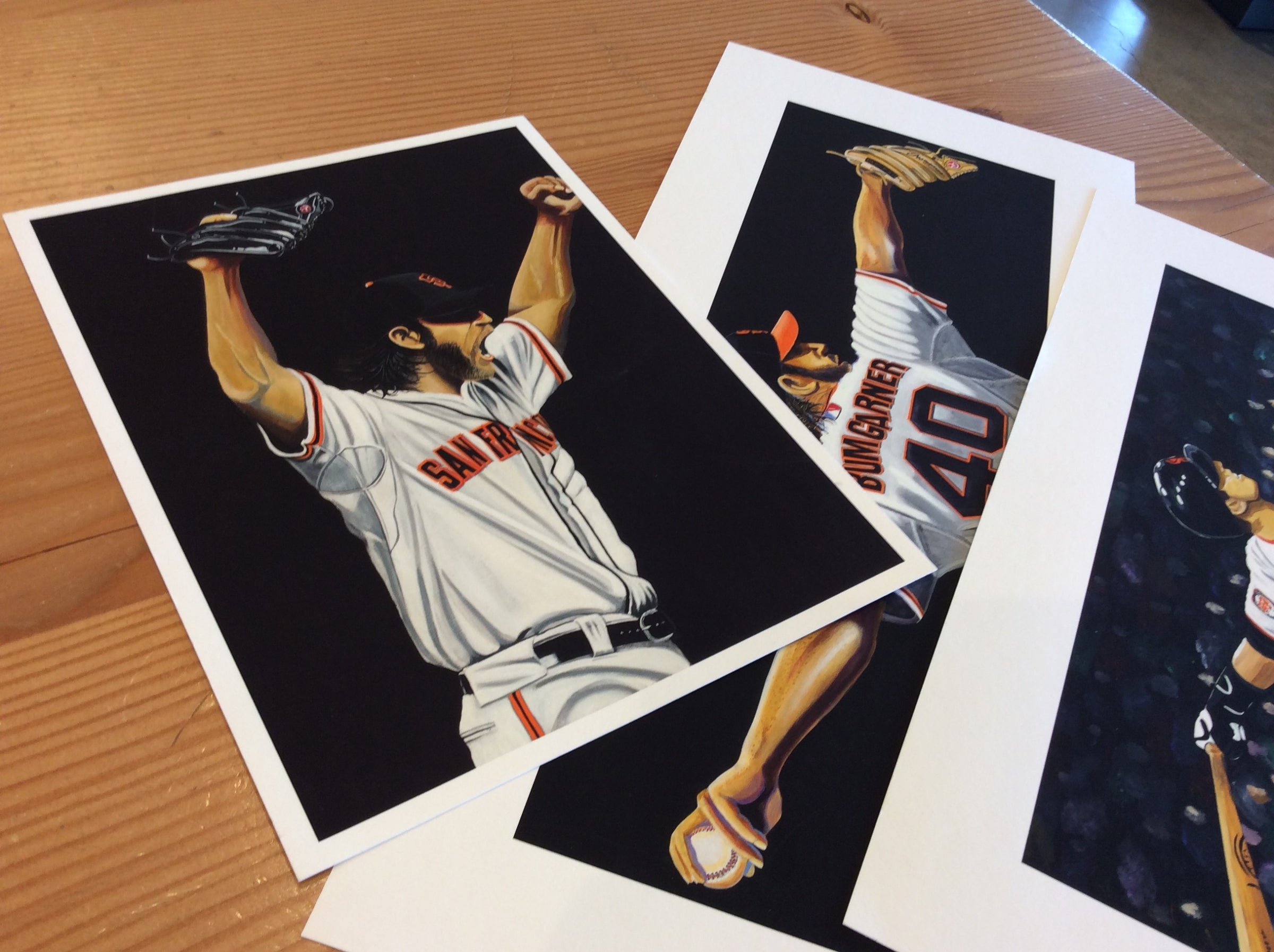 Madison Bumgarner Signed Poster Baseball Picture Canvas Bedroom